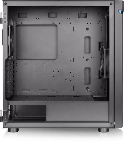 Photo de Boitier Moyen Tour E-ATX Thermaltake H590 RGB avec panneaux vitrés (Noir)