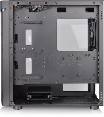 Photo de Boitier Moyen Tour E-ATX Thermaltake H590 RGB avec panneaux vitrés (Noir)