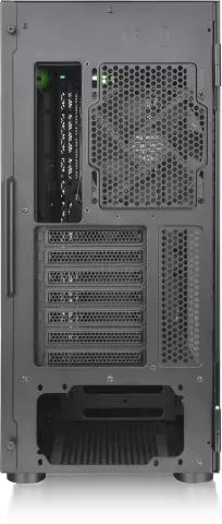 Photo de Boitier Moyen Tour E-ATX Thermaltake H590 RGB avec panneaux vitrés (Noir)