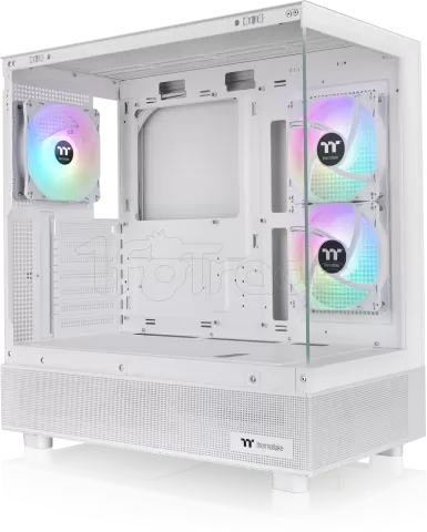 Photo de Boitier Moyen Tour E-ATX Thermaltake View 270 Plus TG RGB avec panneaux vitrés (Blanc)