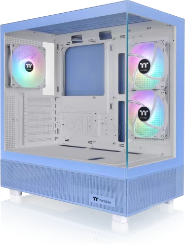Photo de Boitier Moyen Tour E-ATX Thermaltake View 270 Plus TG RGB avec panneaux vitrés (Bleu)