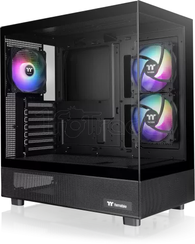 Photo de Boitier Moyen Tour E-ATX Thermaltake View 270 Plus TG RGB avec panneaux vitrés (Noir)