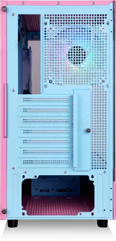 Photo de Boitier Moyen Tour E-ATX Thermaltake View 270 Plus TG RGB avec panneaux vitrés (Rose/Bleu)