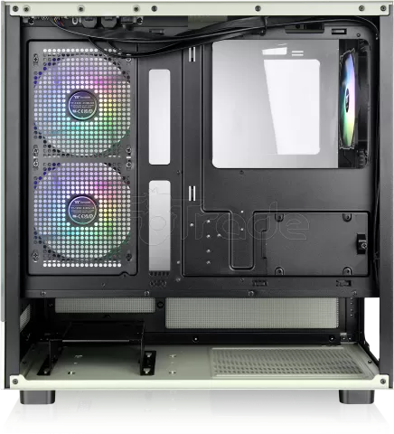 Photo de Boitier Moyen Tour E-ATX Thermaltake View 270 Plus TG RGB avec panneaux vitrés (Vert)
