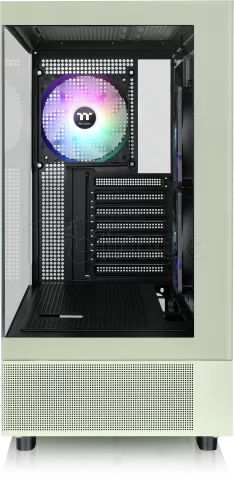 Photo de Boitier Moyen Tour E-ATX Thermaltake View 270 Plus TG RGB avec panneaux vitrés (Vert)