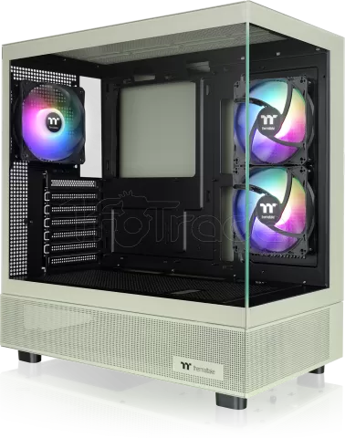 Photo de Boitier Moyen Tour E-ATX Thermaltake View 270 Plus TG RGB avec panneaux vitrés (Vert)