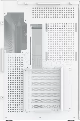 Photo de Boitier Moyen Tour E-ATX Xigmatek Aqua Ultra RGB avec panneaux vitrés (Blanc)