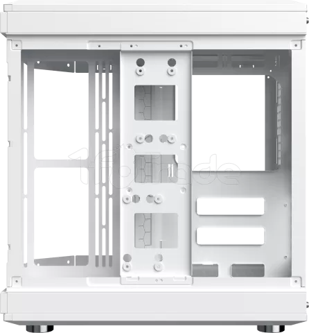 Photo de Boitier Moyen Tour E-ATX Xigmatek Cubi RGB avec panneaux vitrés (Blanc)