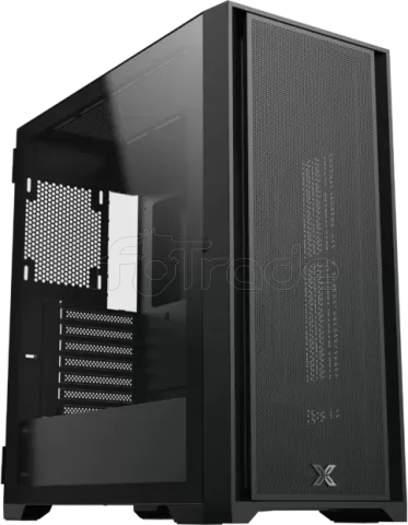 Photo de Boitier Moyen Tour E-ATX Xigmatek Master X II avec panneau vitré (Noir)