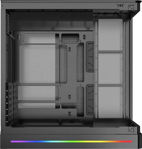 Photo de Boitier Moyen Tour E-ATX Xigmatek Pano II Air RGB avec panneaux vitrés (Noir)