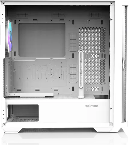 Photo de Boitier Moyen Tour E-ATX Zalman Z10 Duo avec panneaux vitrés (Blanc)