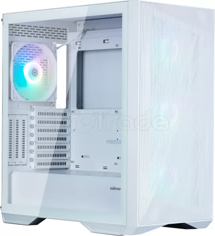 Photo de Boitier Moyen Tour E-ATX Zalman Z9 Iceberg MS RGB avec panneau vitré (blanc)