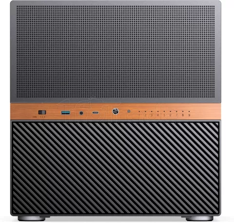 Photo de Boitier NAS Micro-ATX Jonsbo N6 (Noir)