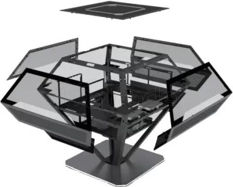 Photo de Boitier Pyramide ATX Azza Diamond (Noir)