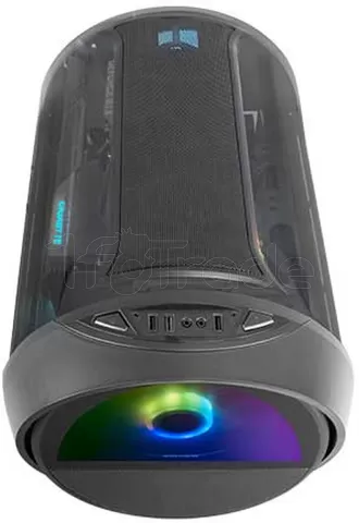 Photo de Boitier Tube Micro ATX Mars Gaming MC-Cylon RGB avec panneau vitré (Noir)