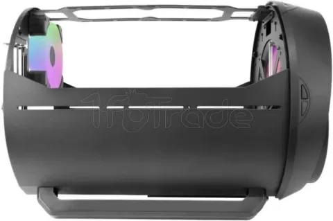 Photo de Boitier Tube Micro ATX Mars Gaming MC-Cylon RGB avec panneau vitré (Noir)