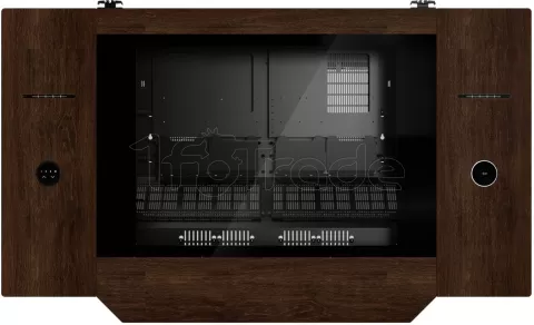 Photo de Boitier/Bureau 2x E-ATX Lian-Li DK-07 (Bois)