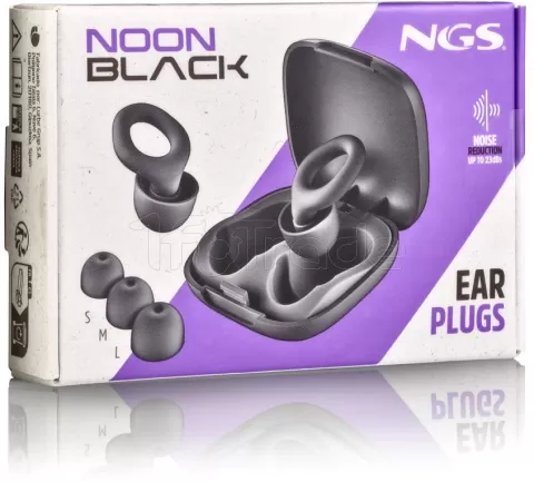Photo de Bouchons d'oreilles NGS Noon (Noir)
