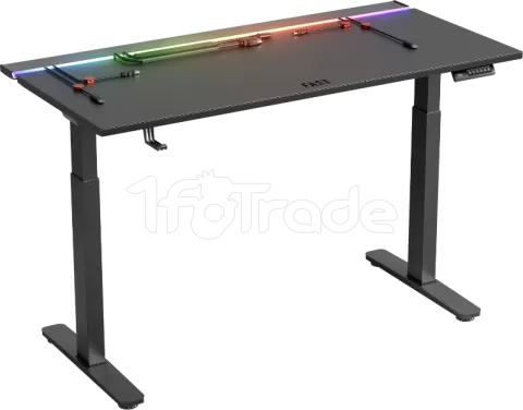 Photo de Bureau Gamer ergonomique motorisé 1stPlayer F.A.S.T 140 (Noir)
