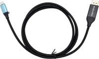 Photo de Cable Adaptateur USB-C I-Tec vers DisplayPort 1,5m M/M (Noir)