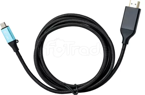 Photo de Cable Adaptateur USB-C I-Tec vers HDMI 1,5m M/M (Noir)