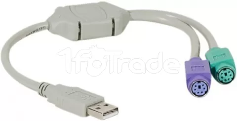 Cable Adaptateur USB vers 2 x PS/2 pour professionnel, 1fotrade ...