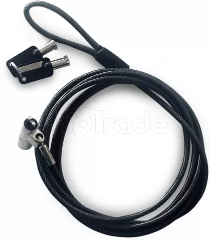 Photo de Cable Antivol à clé pour PC et portables Urban Factory Securitee Slim Nano