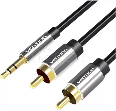 Photo de Cable audio Vention Jack 3,5mm vers 2x RCA 1.5m