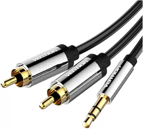 Photo de Cable audio Vention Jack 3,5mm vers 2x RCA 1.5m