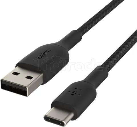 Photo de Cable Belkin USB 2.0 type A - type C M/M 1m (Noir)