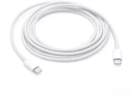 Photo de Cable De charge USB Type C 2m (Blanc)