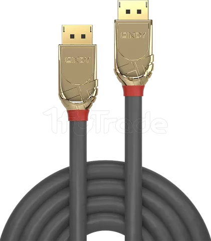 Photo de Câble DisplayPort 1.2 Lindy 10m M/M (Gris)