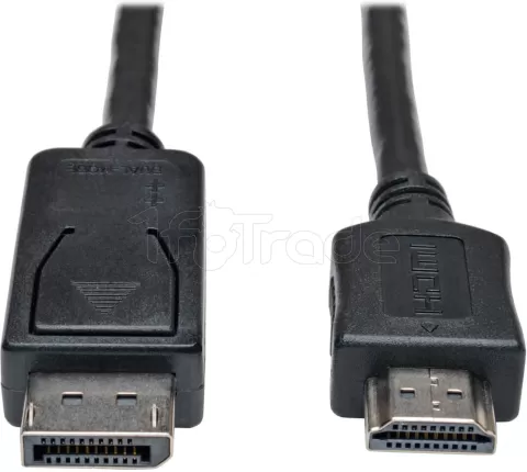 Photo de Câble DisplayPort Eaton Tripp Lite vers HDMI 0,9m M/M (Noir)