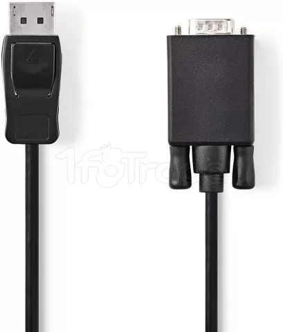 Cable HDMI vers DisplayPort avec cable d'alimentation USB 1m - Noir