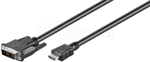 Photo de Cable Goobay DVI-D vers HDMI 2m M/M (Noir)