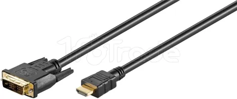 Photo de Cable Goobay DVI-D vers HDMI 2m M/M (Noir)