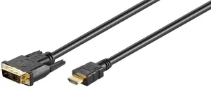 Photo de Cable Goobay DVI-D vers HDMI 2m M/M (Noir)