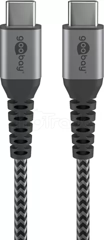 Photo de Cable Goobay USB 2.0 Type C MM 50cm (Noir)