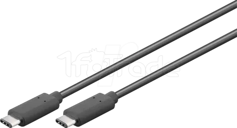 Photo de Cable Goobay USB 3.2 Type C MM 3m (Noir)
