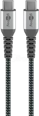 Photo de Cable Goobay USB-C M/M 0.15m 60W (Noir)