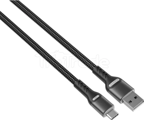 Photo de Câble Havit CB6217 USB-A vers USB-C 1m M/M 60W (Noir)