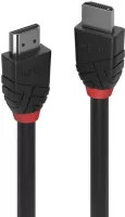 Photo de Cable HDMI 2.0 Lindy 1m M/M (Noir/Rouge)