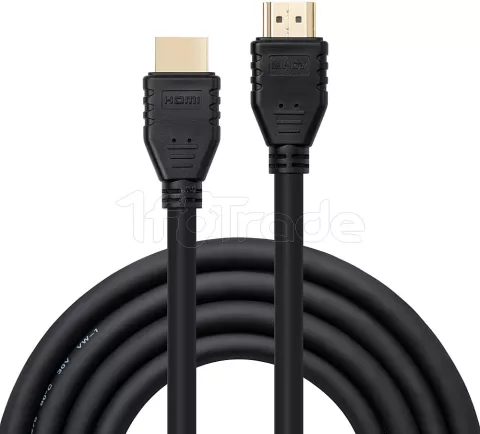 Photo de Cable HDMI 2.0 Lindy 2m M/M (Noir)