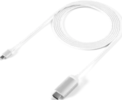 Photo de Câble HDMI 2.0 Satechi vers USB-C 1,8m M/M (Argent)