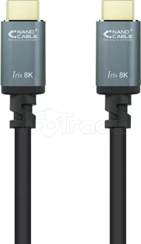 Photo de Câble HDMI 2.1 Nanocable 0.5m M/M (Noir)