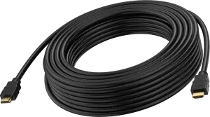 Photo de Câble HDMI 2.1 Vision 10m (Noir/Or)