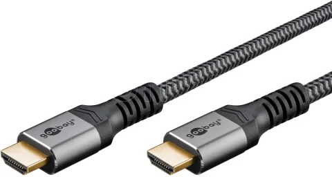 Photo de Cable HDMI 8K Goobay M/M 2m (Gris)