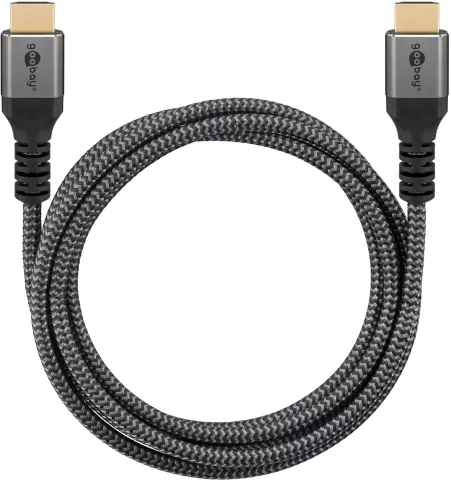 Photo de Cable HDMI 8K Goobay M/M 2m (Gris)