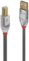 Photo de Cable Lindy USB 2.0 type A - B M/M 5m (Gris)