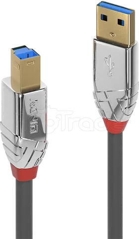 Photo de Cable Lindy USB 3.2 vers type B M/M 1m (Gris)